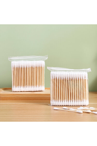 choice2 200pcs 500/100 Round Headed Cotton Swabs, Double Round Headed Cotton ...