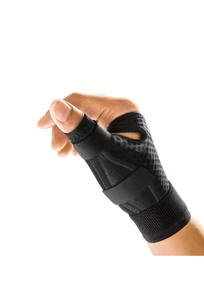 Choice black 1 Adjustable Thumb & Wrist Support Brace – Ergonomic Design, Str...