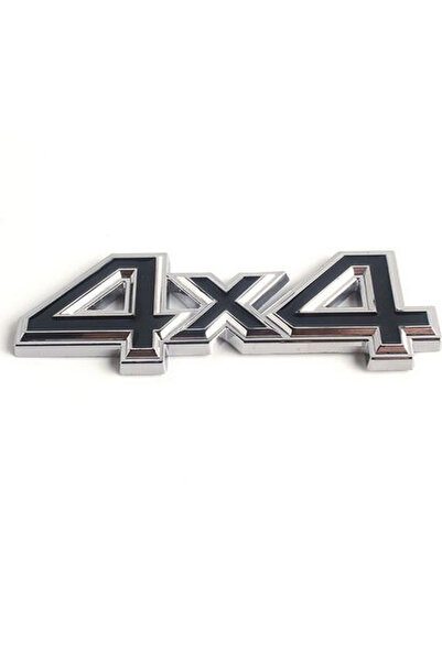 Choice Black-Silver DSYCAR 1Pcs 3D Metal 4X4 Four-Wheel Drive Car Sticker Emb...