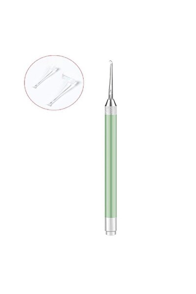 Choice green Stainless Steel Luminous Ear Scoop with Light Visual Ear Cleaner...
