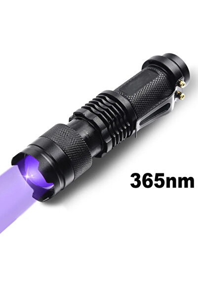 Choice 365nm Zoom UV Flashlight LED Ultraviolet Torch Mini Ultra Violet Light...