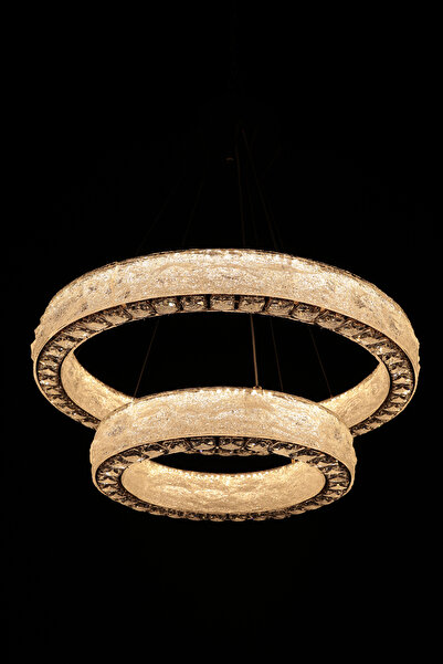 ATIK RÜYA 2’Lİ LED AVİZE (60 + 40 CM)