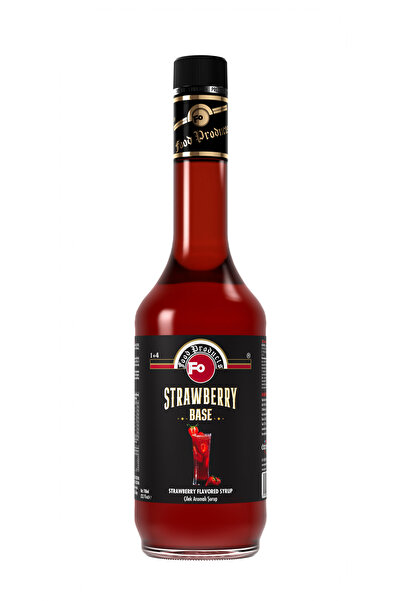 FO Çilek Aromalı Baz Şurup 700 ml