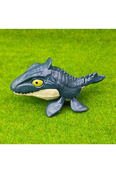 Choice13 Mosasaurus New Finger-biting Dinosaurs Movable Joints Funny Dino Cre...
