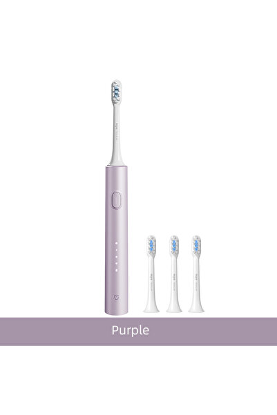 Choice1 Choice T302 Purple MIJIA Sonic Electric Toothbrush Set T302 4 Brush H...