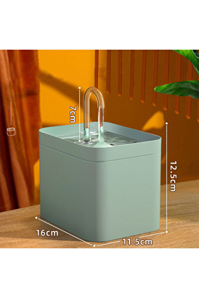 Choice EU Plug Blue Ultra-Quiet Pet Water Fountain Auto Filter Electric Cat D...