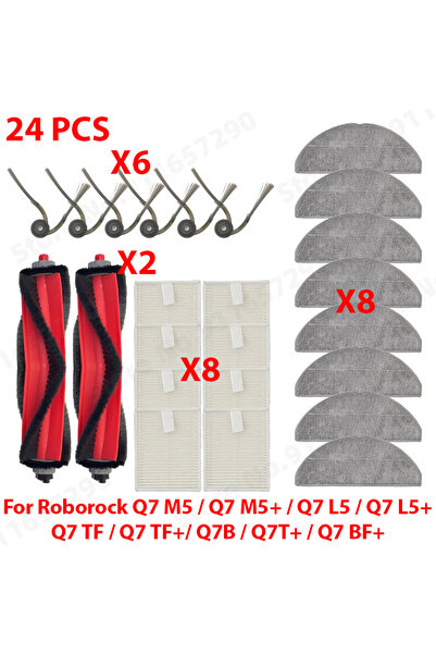 Choice4 roborock Set 3 For ( Roborock Q7 M5 / Q7 M5+ / Q7 L5 / Q7 L5+ / Q7 TF...