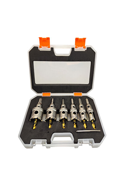 Choice 6pcs 16-32mm 6pcs 16-32mm Drilling Crown For Stainless Steel TCT Hole ...