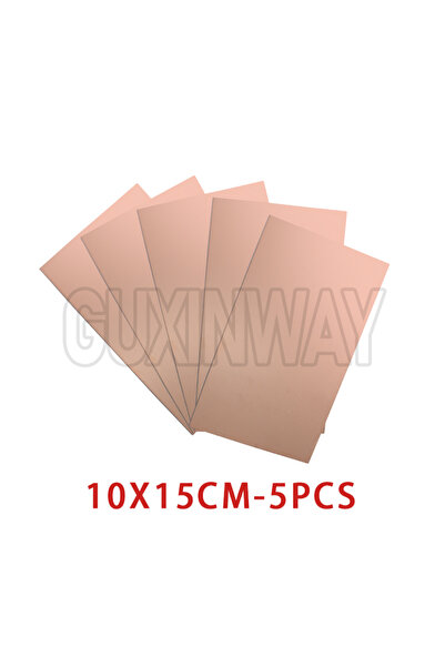 choice2 5pcs 10x15cm FR4 PCB 5x7cm 10x15cm Single Side Copper Clad Plate DIY ...