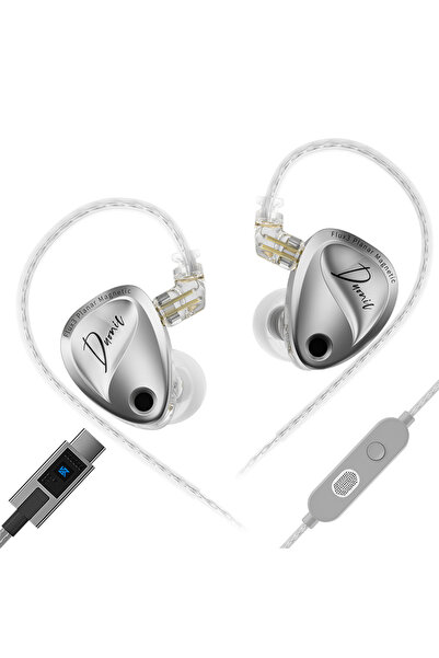 choice2 Duonic EQTypeC KZ Duonic HIFI IEMs Triple-Magnetic Planar Driver 4-Tu...