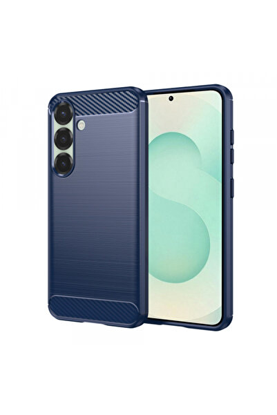 Samsung Husa pentru Galaxy S25+ S936, Techsuit, Carbon, Albastra