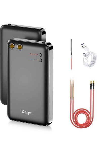 efiks 3GOA Kerpu Güç Ayarlı UsbC Şarjlı Pil Punta Kaynak Makinesi 5000mAh