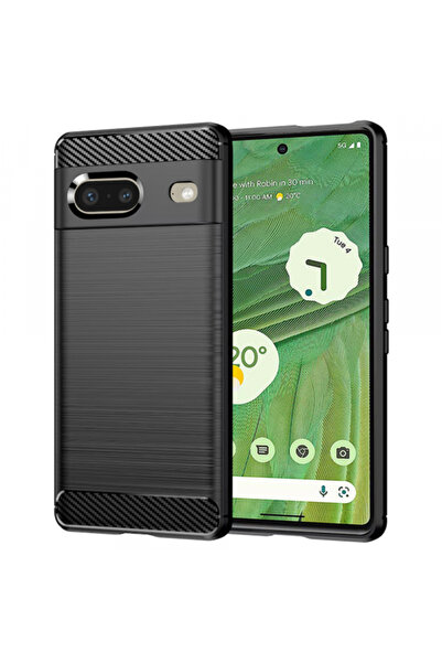 Google Husa pentru Pixel 7, Techsuit, Carbon, Neagra