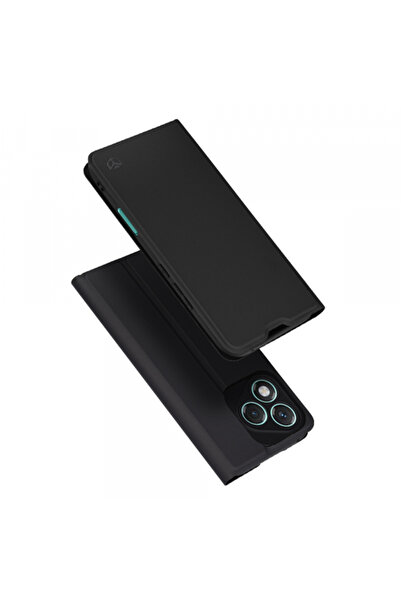 HONOR Husa pentru 400 Lite, Techsuit, Magskin Book, Neagra