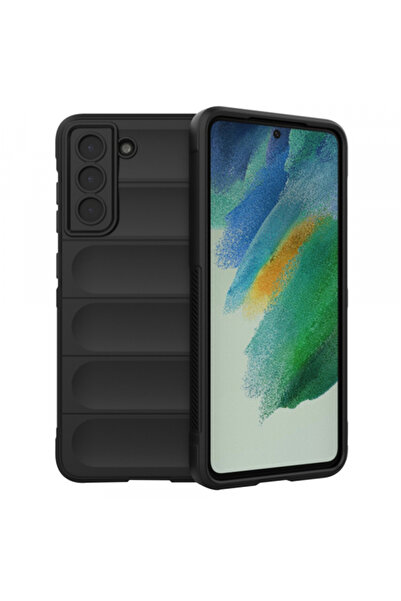 Samsung Husa pentru Galaxy S21 FE 5G G990, Techsuit, Magic Shield, Neagra