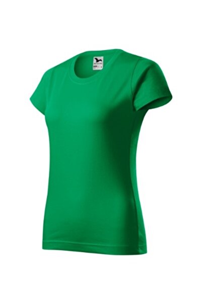 Malfini Tricou de damă, Basic 134, M verde mediu
