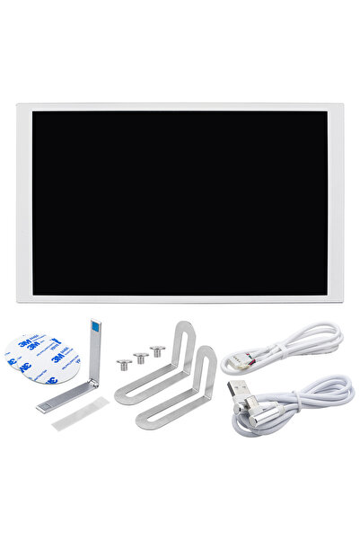 choice2 White TURZX 8 Inch Secondary Screen USB Display 1280x800 IPS LCD Exte...
