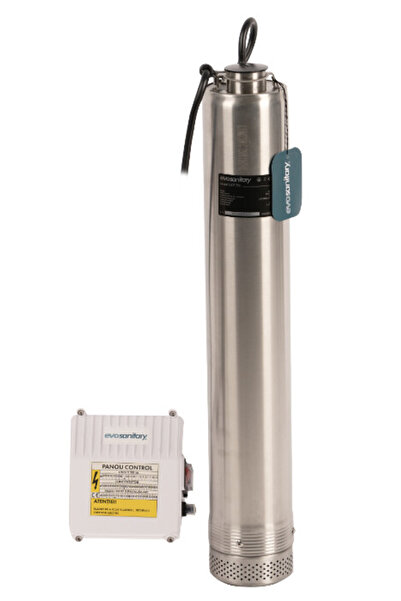 EVOSANITARY Pompă submersibilă din oțel inoxidabil 750W centrifugă cu 6 turbi...