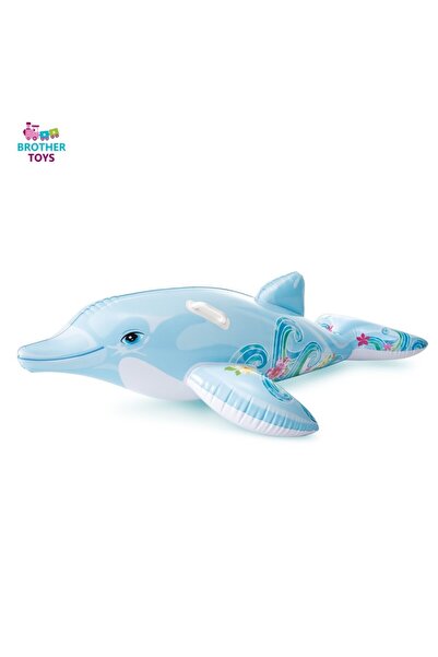 Brother Toys راكب الدلفين القابل للنفخ 175x66 سم