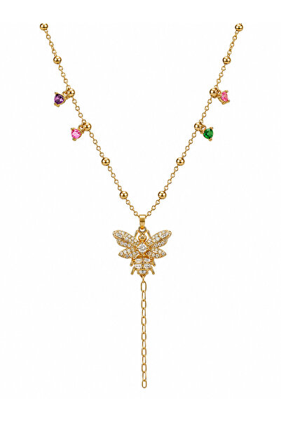Sense of Atelier Melisande Stone Bee Necklace