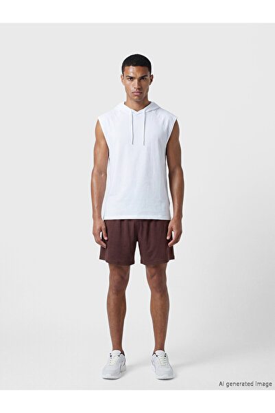 LC Waikiki Trendlucky Loose Fit Men's Sports Shorts with Difference in Color
