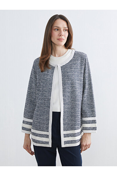 LC Waikiki Alita city women's cardigan with oval collar pattern - the alita c...