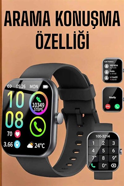 Beta Moda Hub Akıllı Saat Tema Değiştirme Bluetooth Bağlantılı Arama Cevaplayan