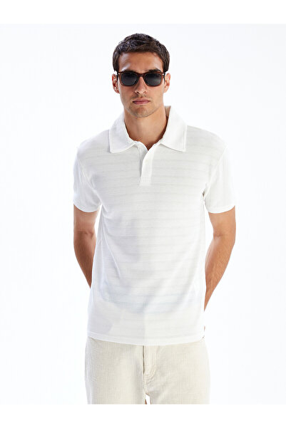 LC Waikiki Nevavm with a Difference Polo Collar Men's T-Shirt