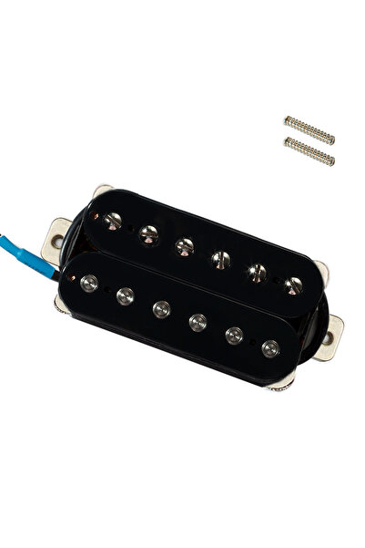 Choice7 Black Bridge 8.8K Phrilam Pro HH High output Alnico5 6 non &6 adjusta...