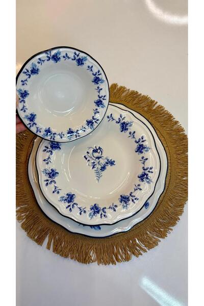 MİEN VINTAGE 6 KİŞİLİK 24 PARÇA YEMEK TAKIMI