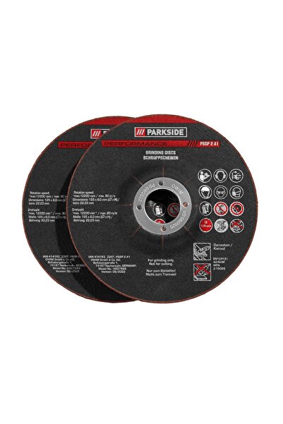 PARKSIDE Metal Taşlama Diskleri PSSP 2 4'lü Set A24R-BF