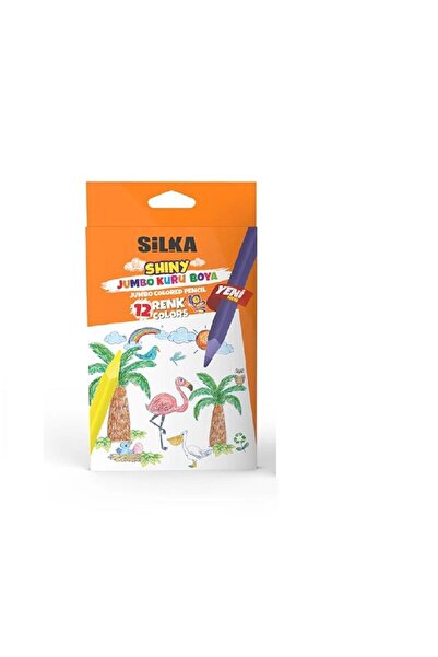 Silka Dry Paint Jumbo Triangle 12 Colors