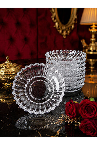 çukurova home طبق شاي غونين موديل (13 سم) 6 قطع