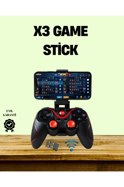 BŞK VİRGO Ergonomik Tasarımlı Şarjlı Kablosuz Gamepad