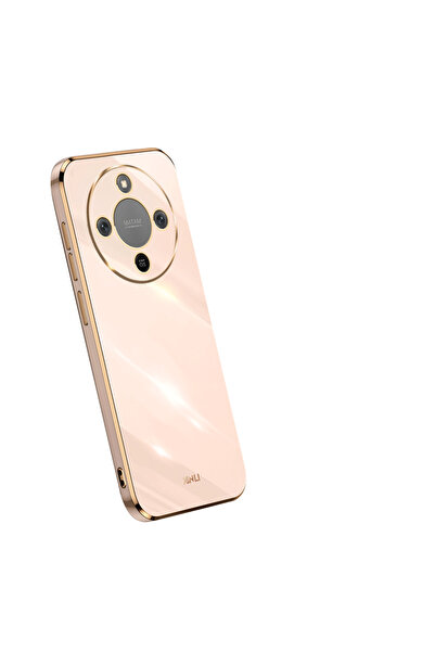 Choice1 حافظة لهاتف HONOR Magic8 Lite (غير مزودة بحلقة حمل) باللون الوردي، طر...