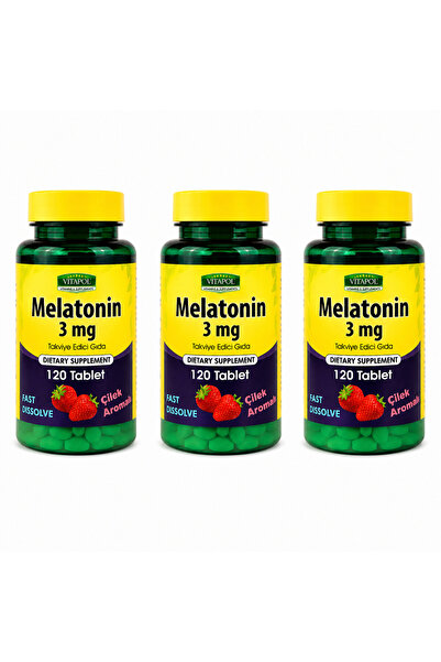 Vitapol Melatonin 3 Mg 3x120 Tablet