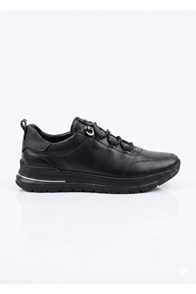 De Scario Moritto 5003 Orthopedic Genuine Leather Women's Shoes Black