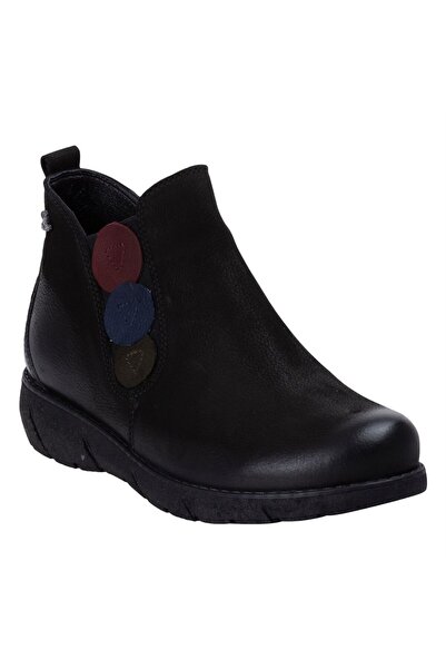 venüs ayakkabı Venus 1953755K Black Boots Women Black