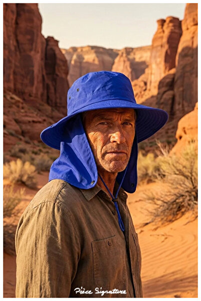 PIECE SIGNATURE Unisex Legionnaire Hat - Uv Sun Protection, Breathable Outdoo...