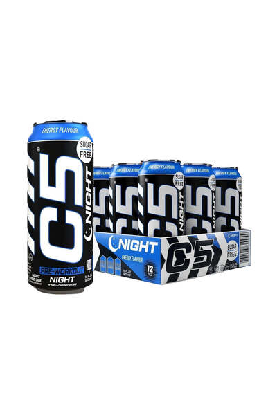 C5 Drink Night energy Flavour, Pre Workout drink - Pre-Workout & Performance