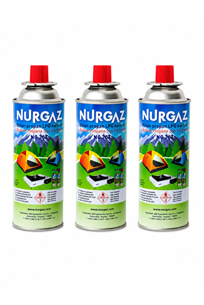 NURGAZ Kartuş 220gr 3 Adet