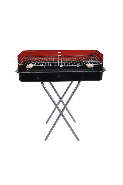 Go İthalat Ünver Pervazlı Portatif Ayaklı Lüx Mangal 60 cm.