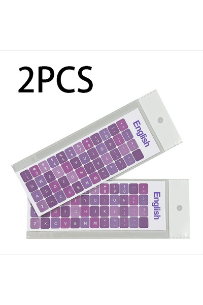 Choice 2PCS English version Notebook & Desktop English Keyboard Stickers – Pu...