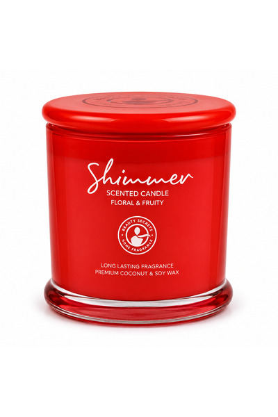 The Beauty Secrets Shimmer Scented Candle
