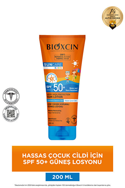 Bioxcin Sun Care Very Very High Protection Children's Sun Lotion 50 Spf - 100...