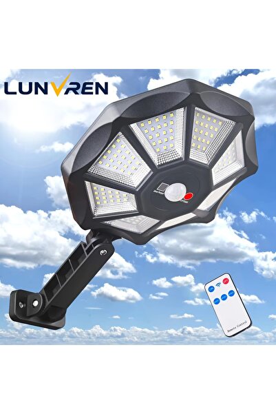 Choice Solar Lights Outdoor Waterproof, 168 LED 6500K Flood Light Dusk to Daw...