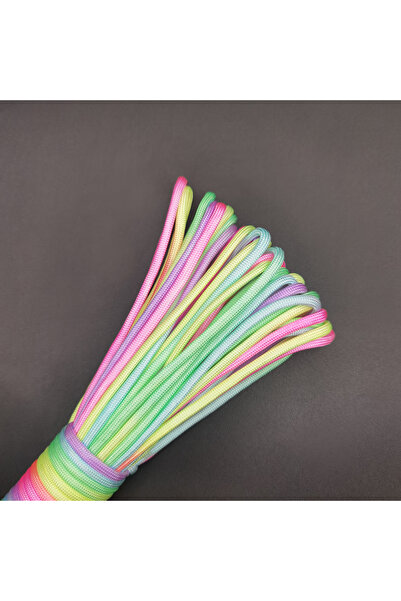Choice 5 meters 4mm Light color 5/10/31meters 2mm/3mm/4mm Diameter Rainbow Po...