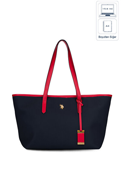 U.S. Polo Assn. Navy Blue-Red Women's Shoulder Bag Us26272
