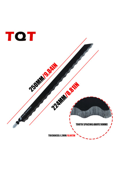Choice T1013Awp-10Inch-1Pcs Pro Grade 6-10 inch Curved Saw Blade | Heavy-Duty...