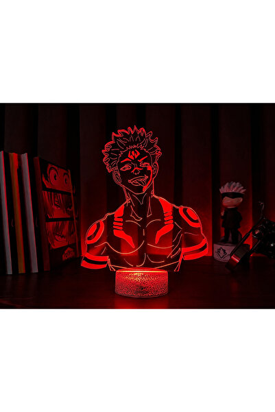 PETRADESIGN Jujutsu Kaisen Sukuna Anime Masa Lambası